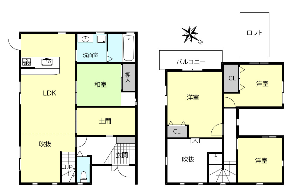 明石市大久保町大久保町戸建の間取り