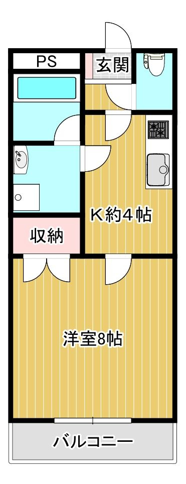 サクセス75の間取り