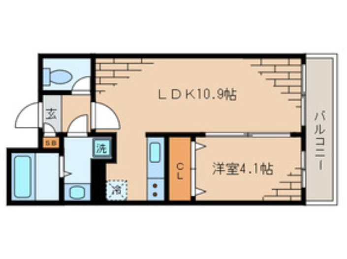 エクセレント東綾瀬の間取り