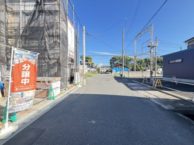 桜井市桜井　第1期の前面道路含む現地写真