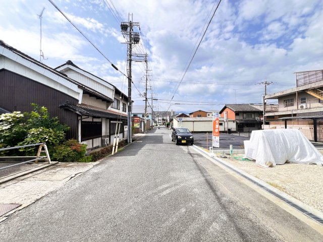 桜井市桜井　第1期の前面道路含む現地写真