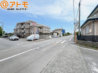 【前面道路含む現地写真】 | 焼津市石津向町5期　新築戸建　全1棟