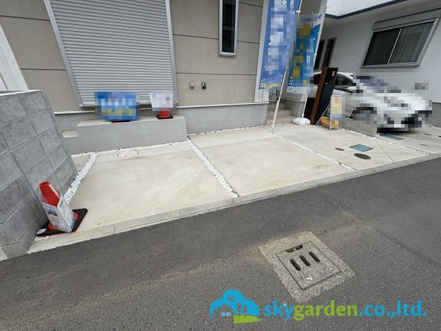 茅ヶ崎市中島４期　中古戸建の駐車場