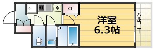 【間取り】 | ララプレイス天王寺シエロ