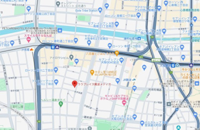 【地図】 | ララプレイス難波メティス