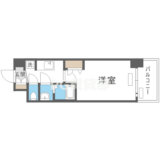 【間取り】 | プレサンス堺筋本町センティス