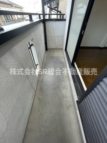 本町中古戸建のバルコニー|陽当たり良好で洗濯物が乾きやすいです！