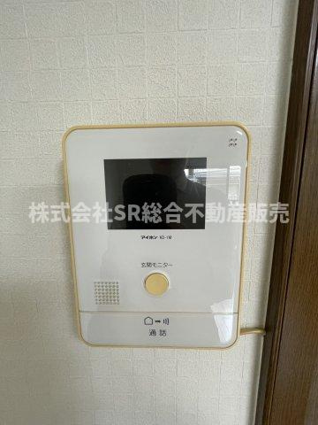 本町中古戸建のセキュリティ|モニター付きインターホンでセキュリティも安心です！