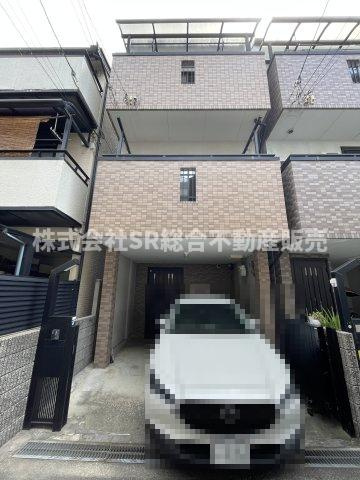本町中古戸建の外観|鉄骨造♪住環境も充実しております！（小中学校・スーパー・サンロード商店街が徒歩10分圏内）