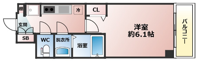 【間取り】 | プレサンス東三国駅前グランクラス