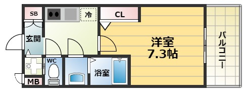 【間取り】 | サムティ姫島フェリチェート