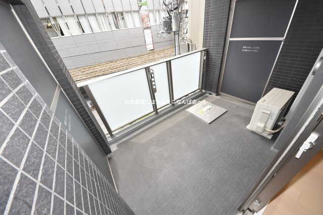 アーバネックス心斎橋Ⅰのバルコニー