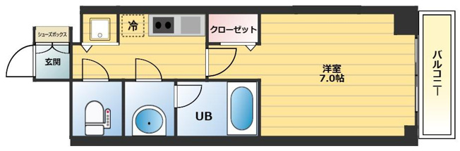 【間取り】 | エスライズ堺筋本町