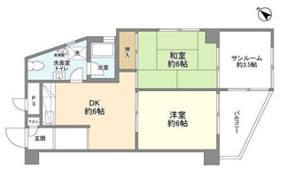 【間取り】 | ラポール上野毛