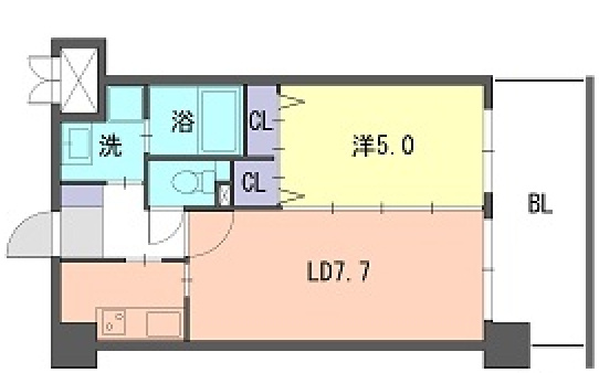 DUO FEEL福岡東の間取り|使いやすい間取りです。