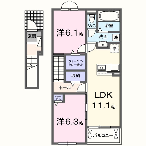 【間取り】 | 麓Terrace