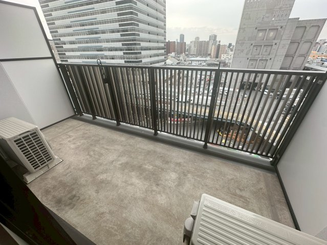 スプランディッド中之島DUEのバルコニー
