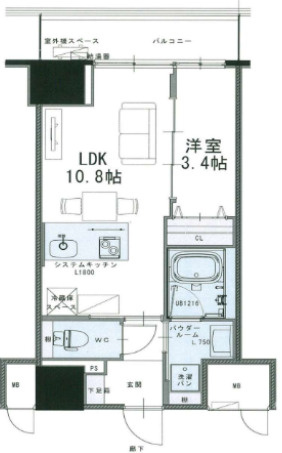 【間取り】 | Wave on Horie Tower