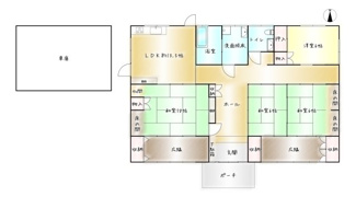 【間取り】 | 鹿屋市笠之原町　中古戸建