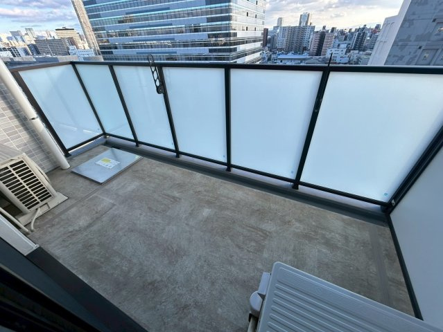スプランディッド中之島DUEのバルコニー