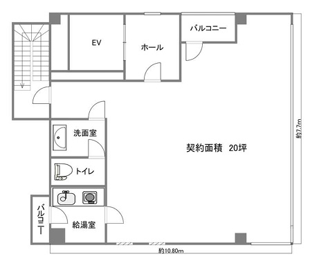 新大阪セントラルＧＴＣビルの間取り