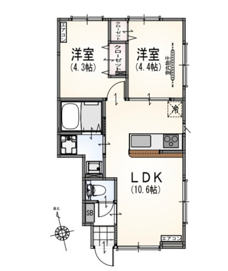 【間取り】 | La Residence Chic