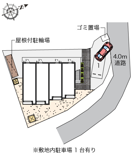 ミランダグリーンヒルズ柏尾 の区画図