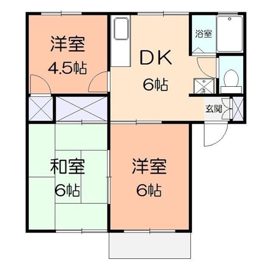 【間取り】 | クローバーハイツ