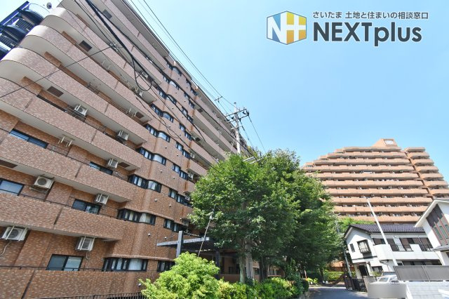 ライオンズプラザ大宮の外観|◆JR各路線・私鉄・新幹線『大宮』駅徒歩14分。総戸数187戸のビックコミュニティで子育て世代も安心！都内までの通勤通学に便利！周辺環境良好で生活利便性の高い地域です！ペット飼育可◎