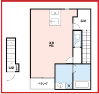 【間取り】 | フルール谷在家Ｉ