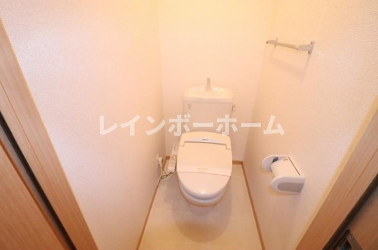 シティハイム　仲介手数料（賃料の1.10ヵ月）の50％OFF対象物件！のトイレ|トイレも気になるポイント