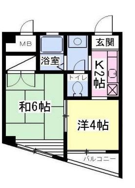 ハイツ本郷の間取り