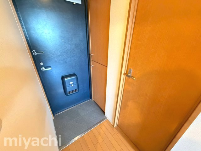 クリスタルハイツⅡの玄関