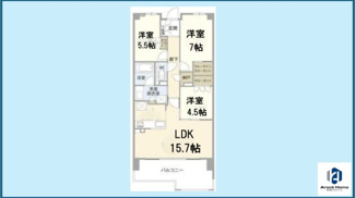 【間取り】 | ForestOne八事清水ケ岡