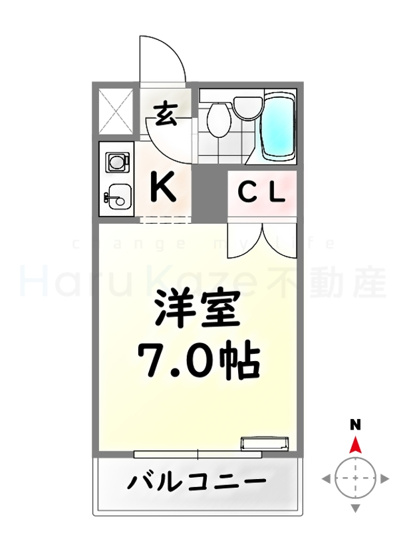 【間取り】 | パラシオン昴【名古屋市賃貸・駐輪場】