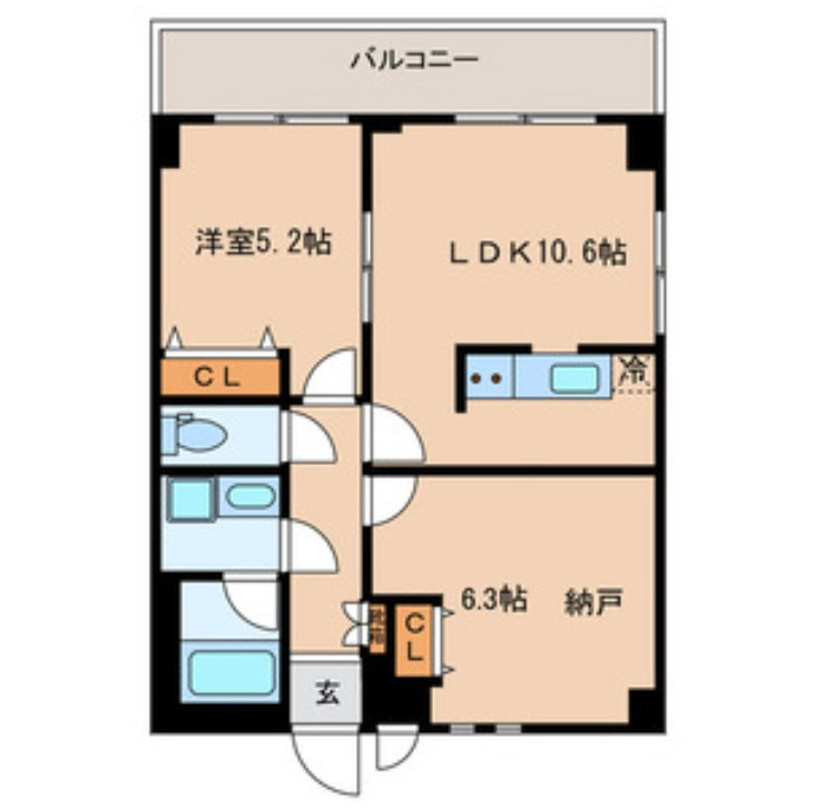 アーバンレックス西新井Ⅲの間取り