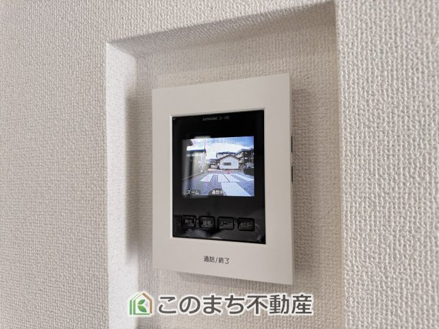 グラファーレ宇都宮市峰町3期の設備|モニタ付きインターホンで防犯面もしっかり安心♪