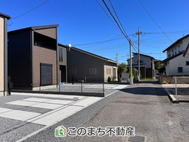 グラファーレ宇都宮市峰町3期の前面道路含む現地写真|前面道路含む現地写真