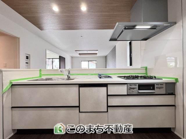 グラファーレ宇都宮市峰町3期のキッチン|人気の対面式キッチン☆料理をしながらご家族とコミュニケーションが取れます♪