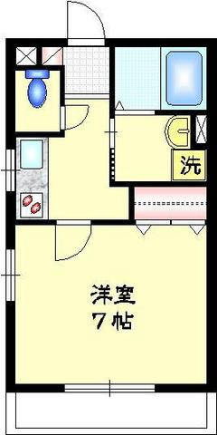 シー　アンド　ケーの間取り|★最上階／南西角部屋２面窓★