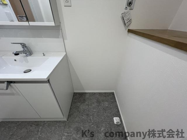 ◎茅ヶ崎市東海岸北5丁目　新築戸建のランドリースペース|洗濯機置き場♪