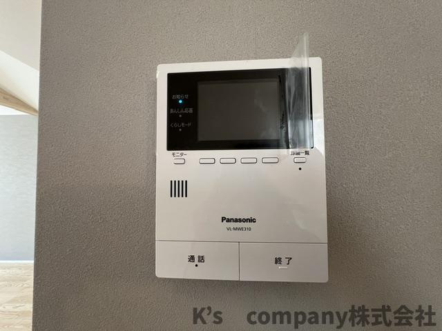 ◎茅ヶ崎市東海岸北5丁目　新築戸建のセキュリティ|訪問者の顔が見えて安心です♪