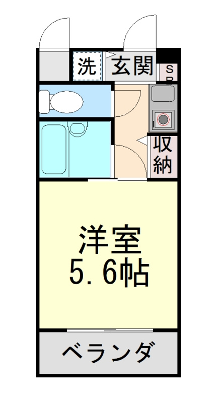 パインテ-ル御影の間取り