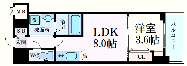 S-RESIDENCE広島駅enable