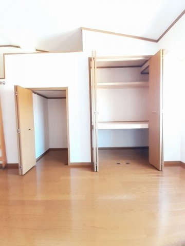セレーノ本宿Ｂの収納|収納のためのスペースです