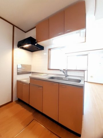 セレーノ本宿Ｂのキッチン|使いやすいキッチンです
