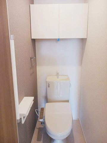 ヴィラ　シルク　Ⅰのトイレ|トイレもきれいです