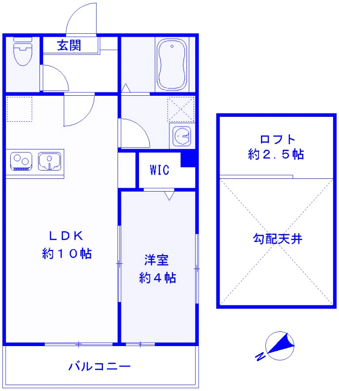 ステラフィオーレの間取り