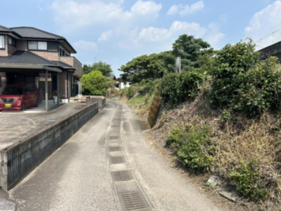 【前面道路含む現地写真】 | 都城市下長飯町土地　98万円