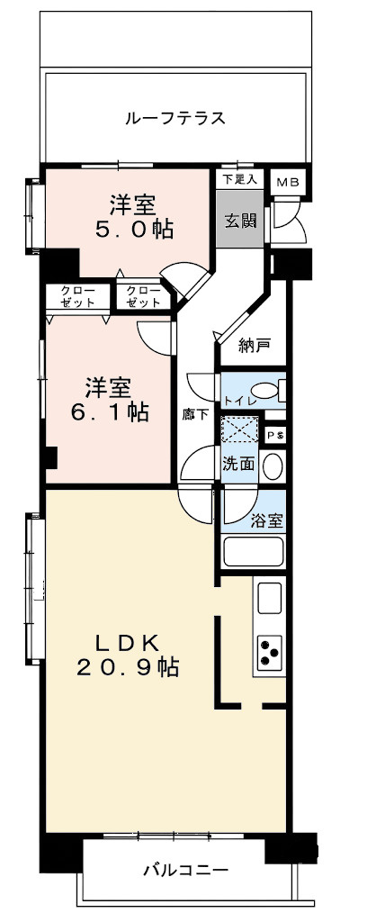 ユニオンヒルズ前後駅東　　刈谷市近郊の賃貸ならクラスホーム刈谷店の間取り